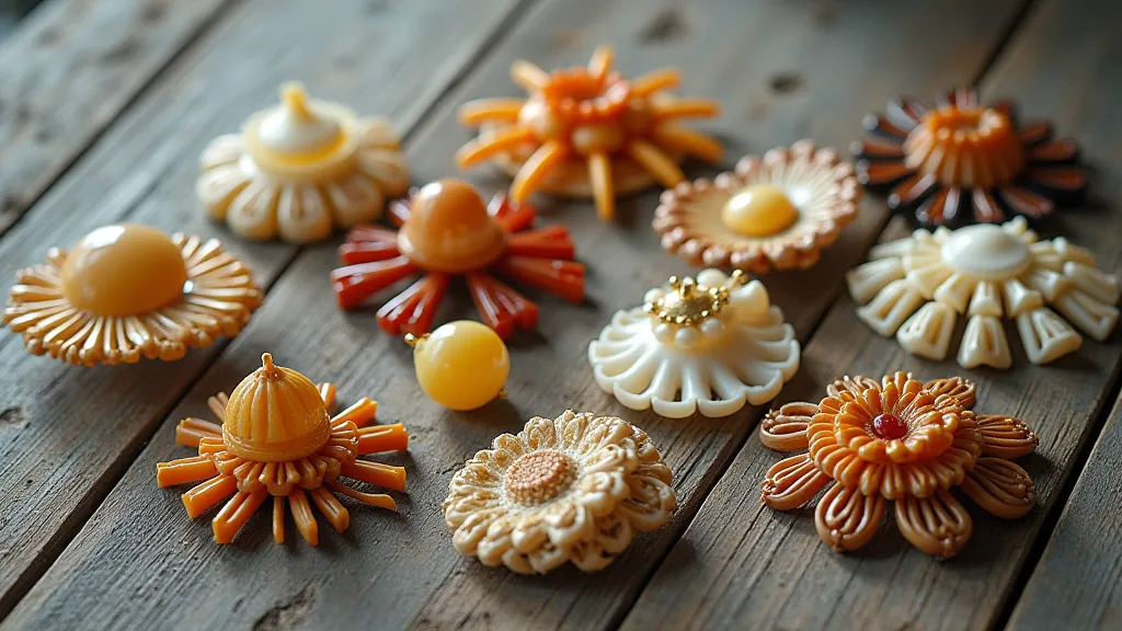 Collection of Vintage Hair Combs